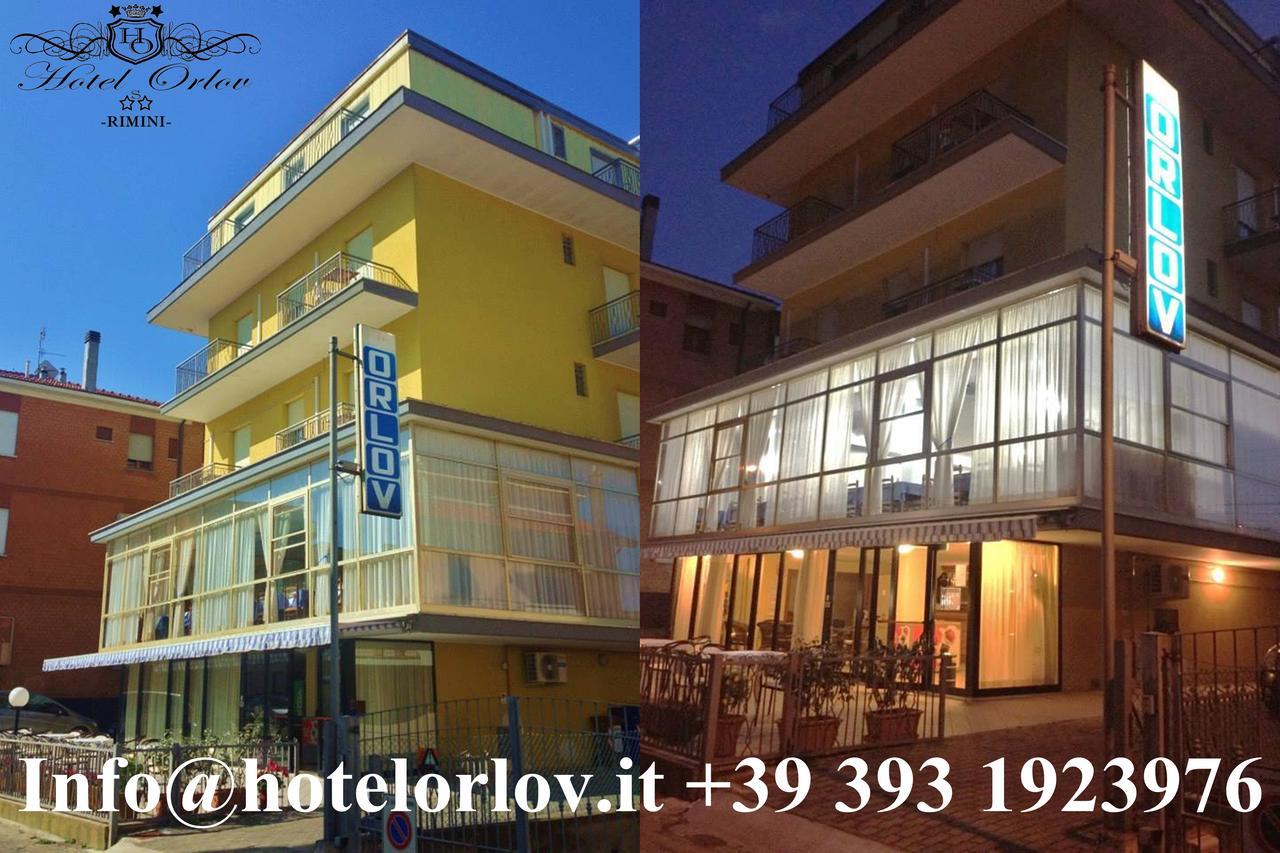 Hotel Orlov ريميني المظهر الخارجي الصورة